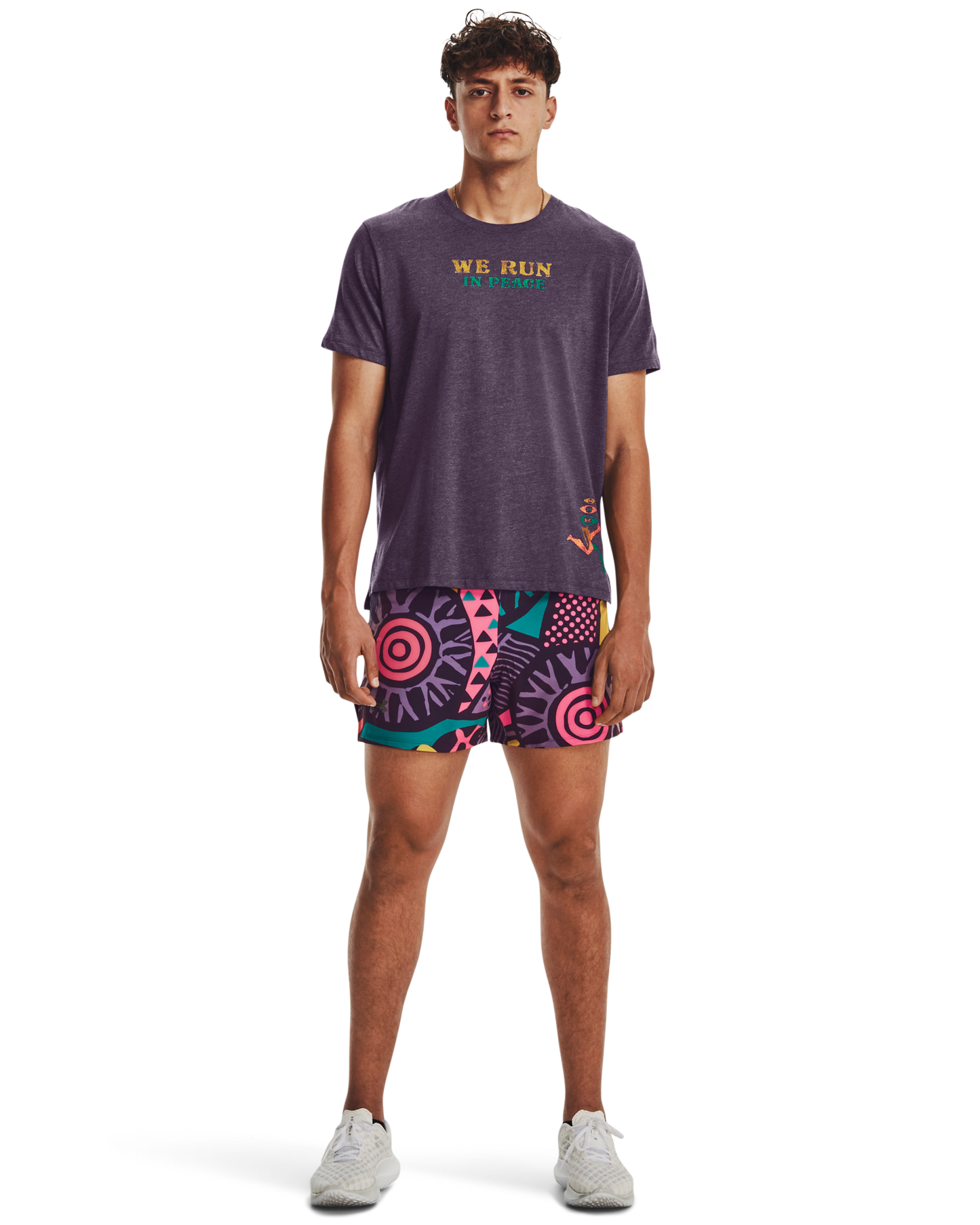 Men's UA We Run In Peace Short Sleeve