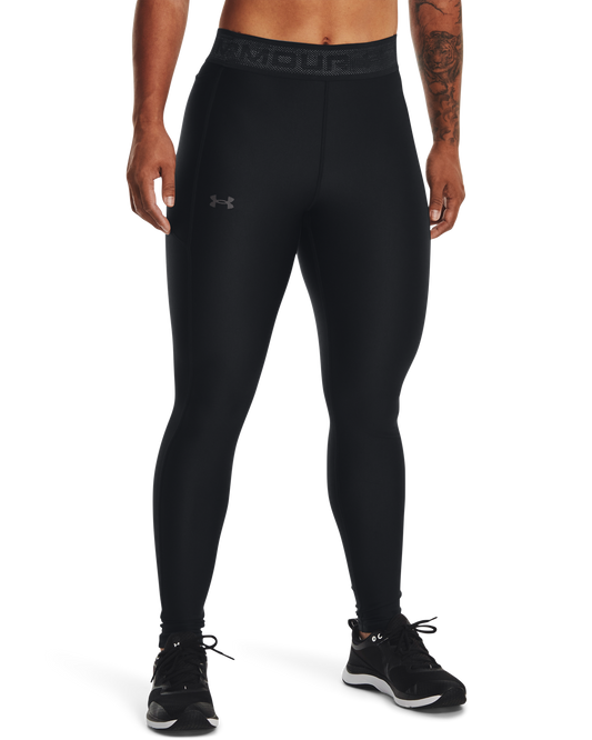 Women's HeatGear® Branded Waistband Leggings