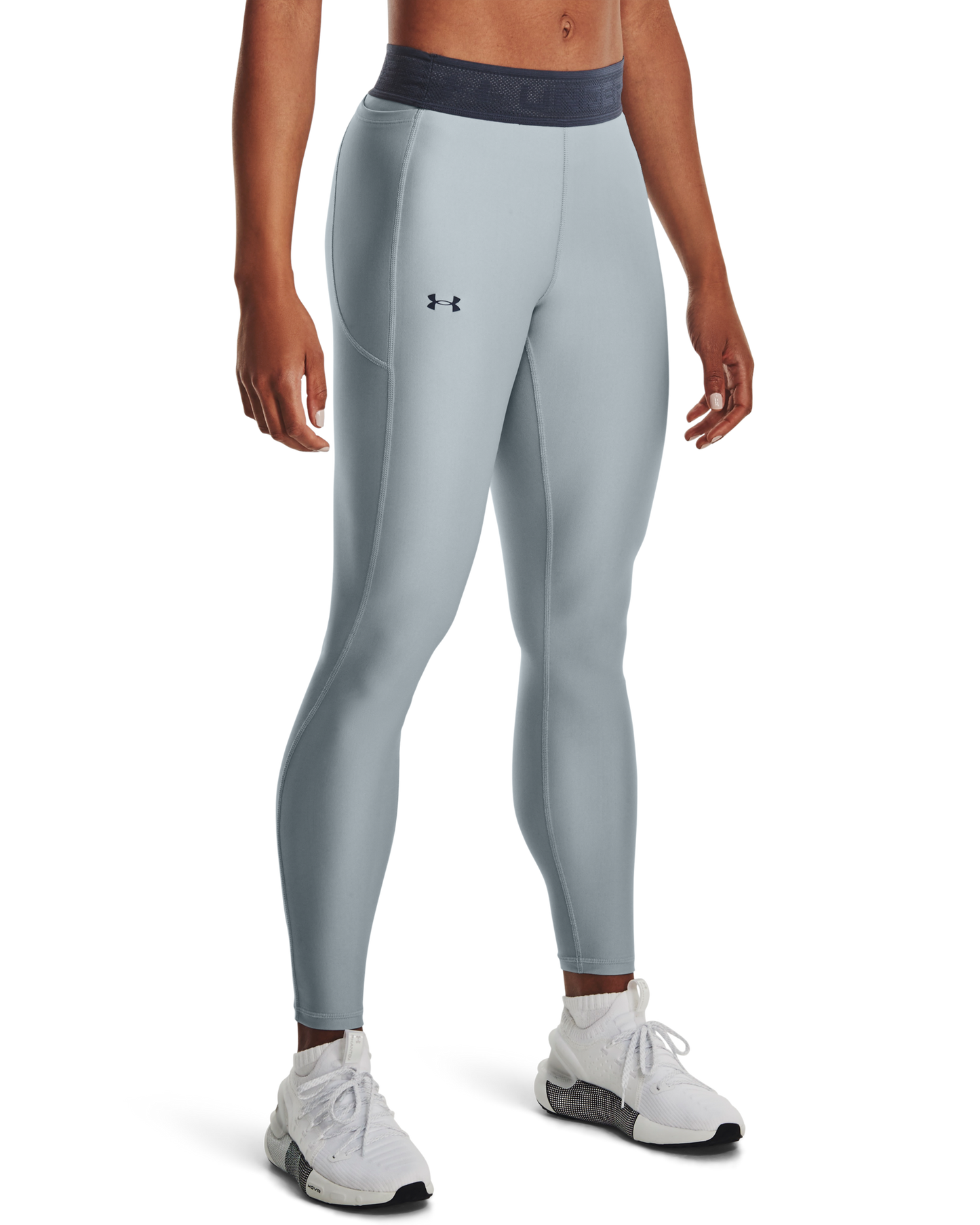 Women's HeatGear® Branded Waistband Leggings