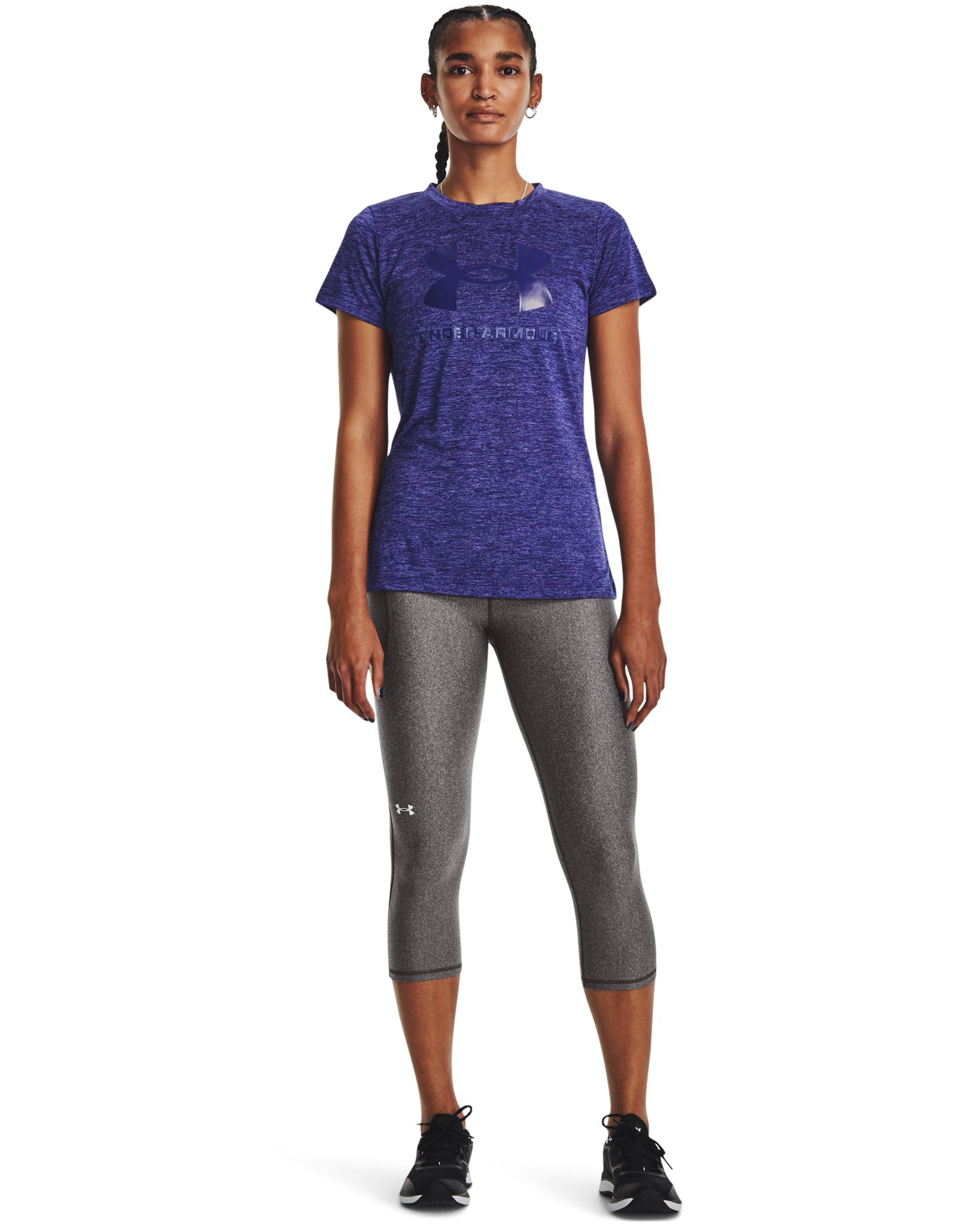 Women's UA Tech™ Twist Big Logo Gel Short Sleeve