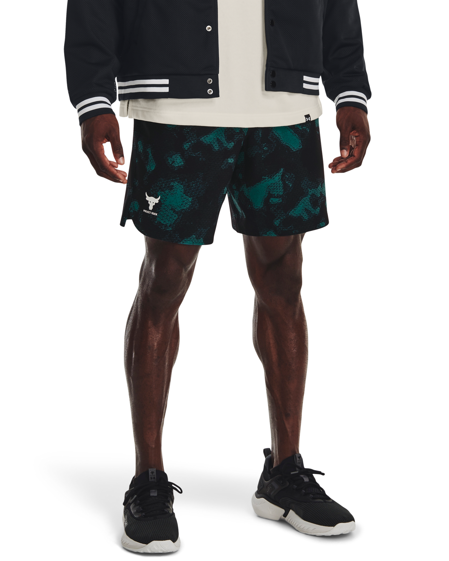 Men's Project Rock Woven Printed Shorts