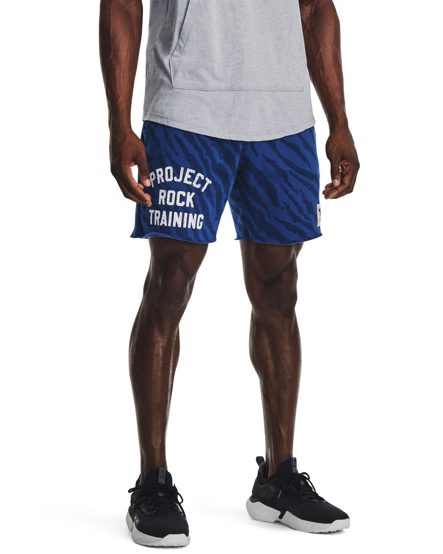 Men's Project Rock Rival Fleece Printed Shorts