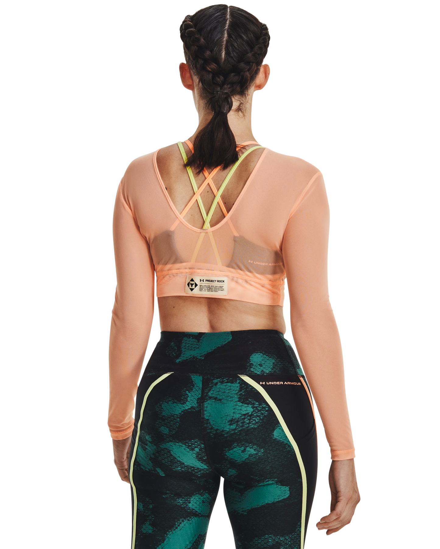Women's Project Rock Sheer Mesh Long Sleeve