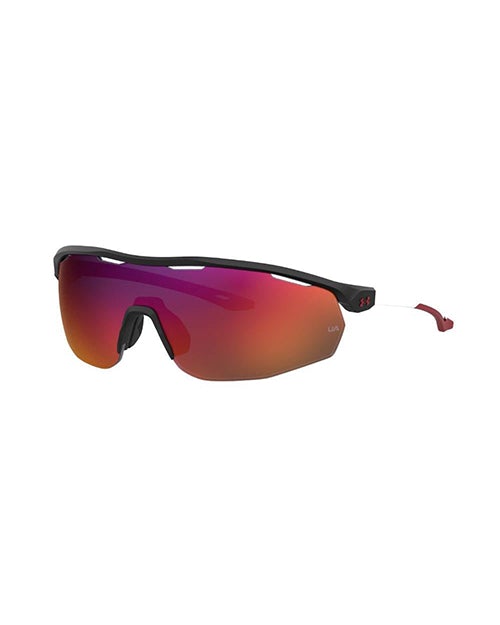 Unisex UA Gametime Mirror Sunglasses - Mtblk Wht - Men's Sunglasses - Under Armour South Africa